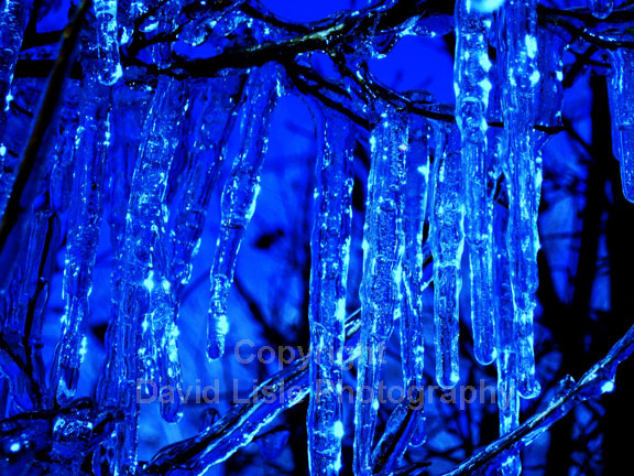 Blue Icycles