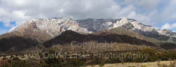 Sandia Mountain Panorama