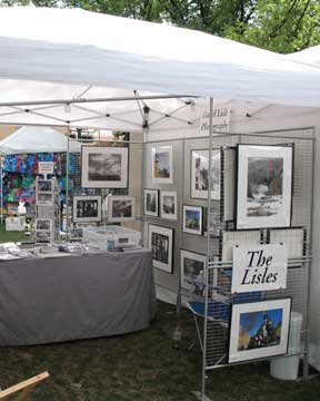 Tent at Santa Fe Plaza